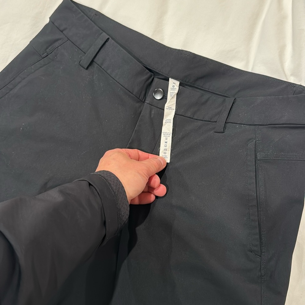 Lululemon Black Shorts 36”